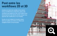 Workflows 2D et 3D